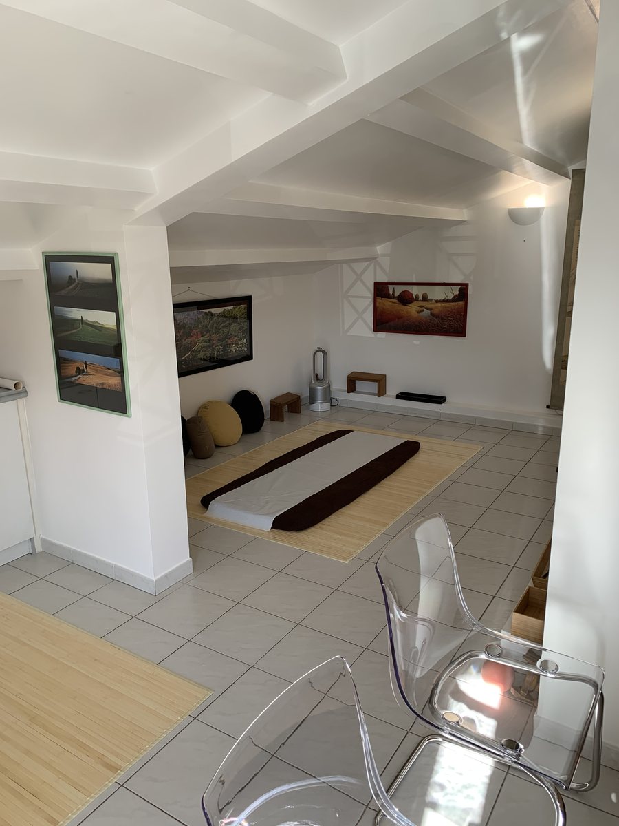 Salle de consultation Shiatsu du cabinet